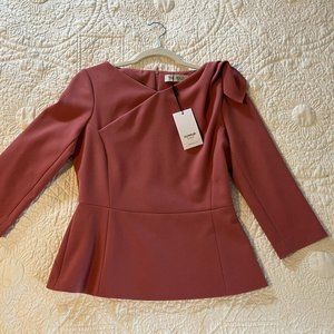 The Fold London Lidyard Top Blush Pink